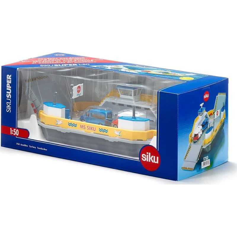 SIKU 1:50 Bilfærge – Flydende legetøjsfærge