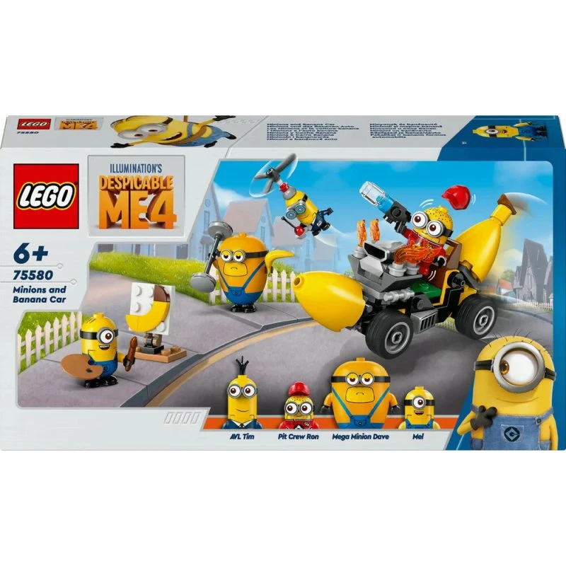 LEGO Grusomme mig 4: Minions og bananbil (75580)
