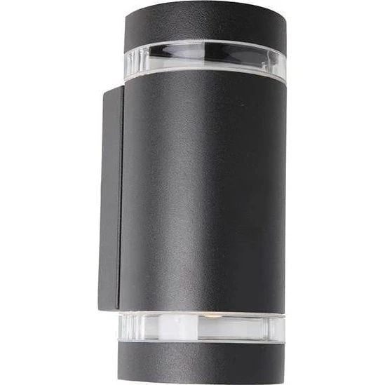 Nordlux Focus Double væglampe udendørs - Antracit