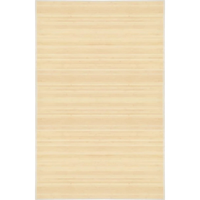 Bambusgulvtæppe 100x160 cm - natur