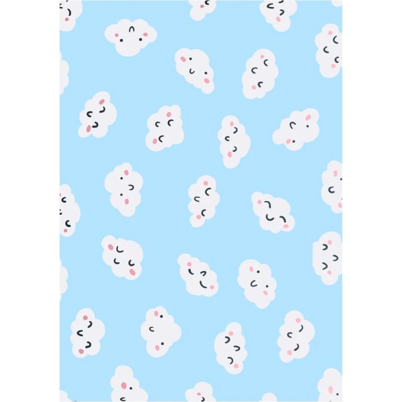 Gulvtæppe med tryk 160x230 cm – flerfarvet polyester