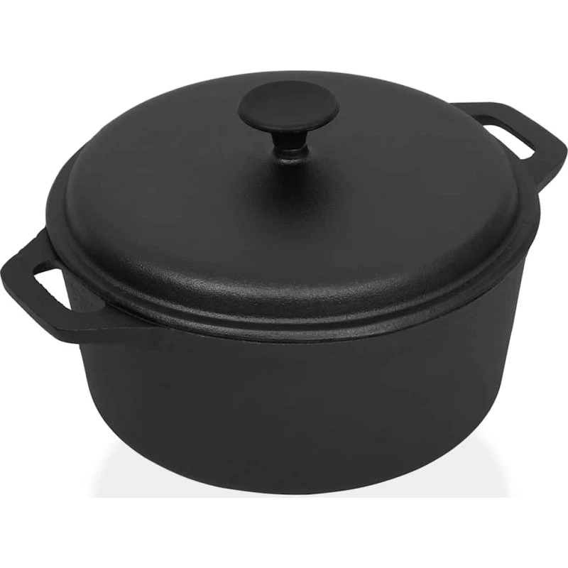 Støbejernsgryde Ø26,5 cm - robust suppegryde