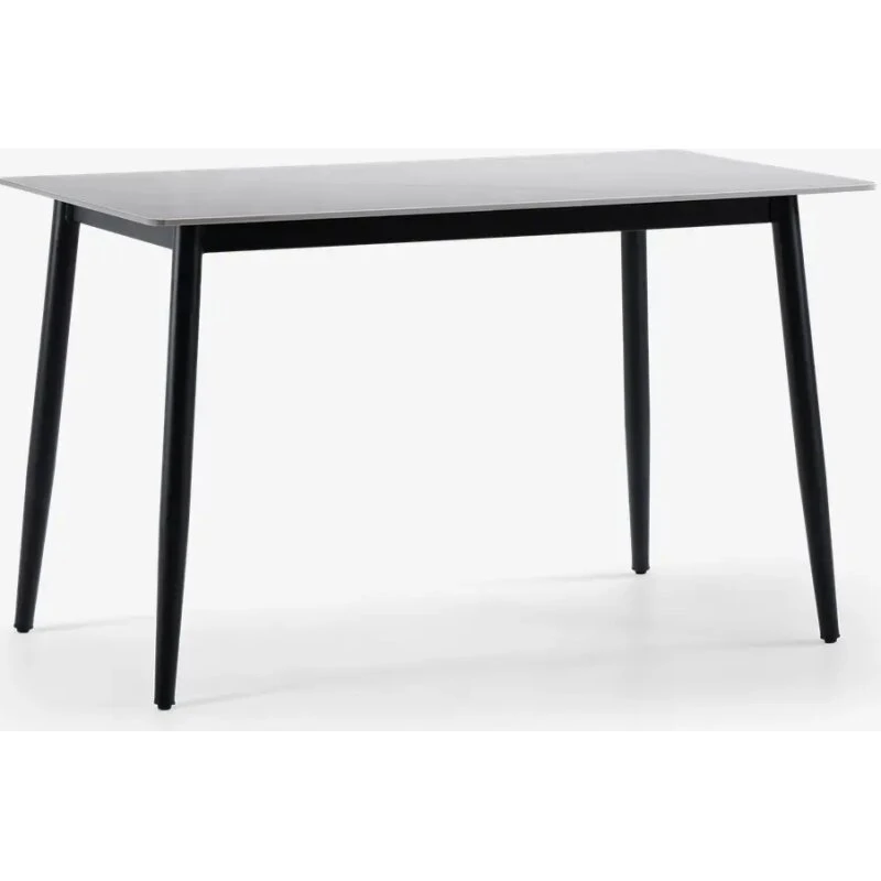 Boliginteriør Spisebord rund Ø105 cm hvid/natur