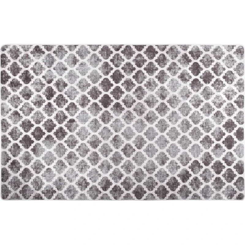 Skridsikkert vaskbart gulvtæppe 160x230 cm – flerfarvet