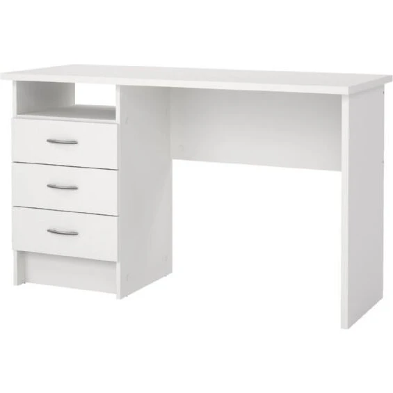 Function Plus Skrivebord 120,1×48,1×72,6 cm - Hvid