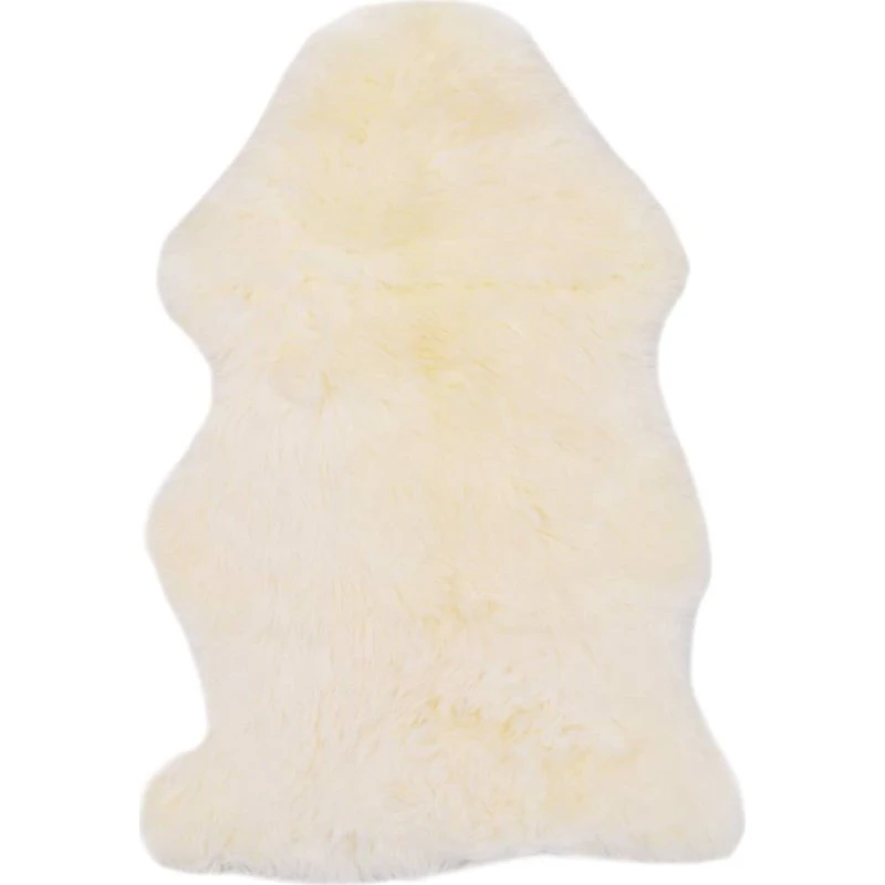 Lammeskind gulvtæppe 60x90 cm, hvid