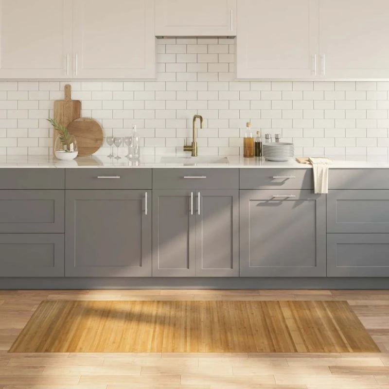 Bambus gulvtæppe 80x200 cm – natur