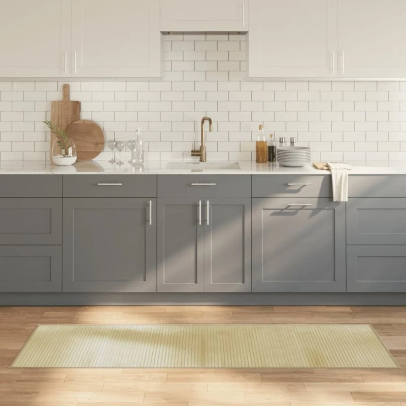 Bambusgulvtæppe 60x200 cm – lys natur