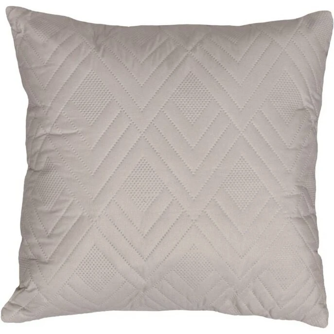 Borg Living pyntepude 45x45 cm, tosidet sand/hvid