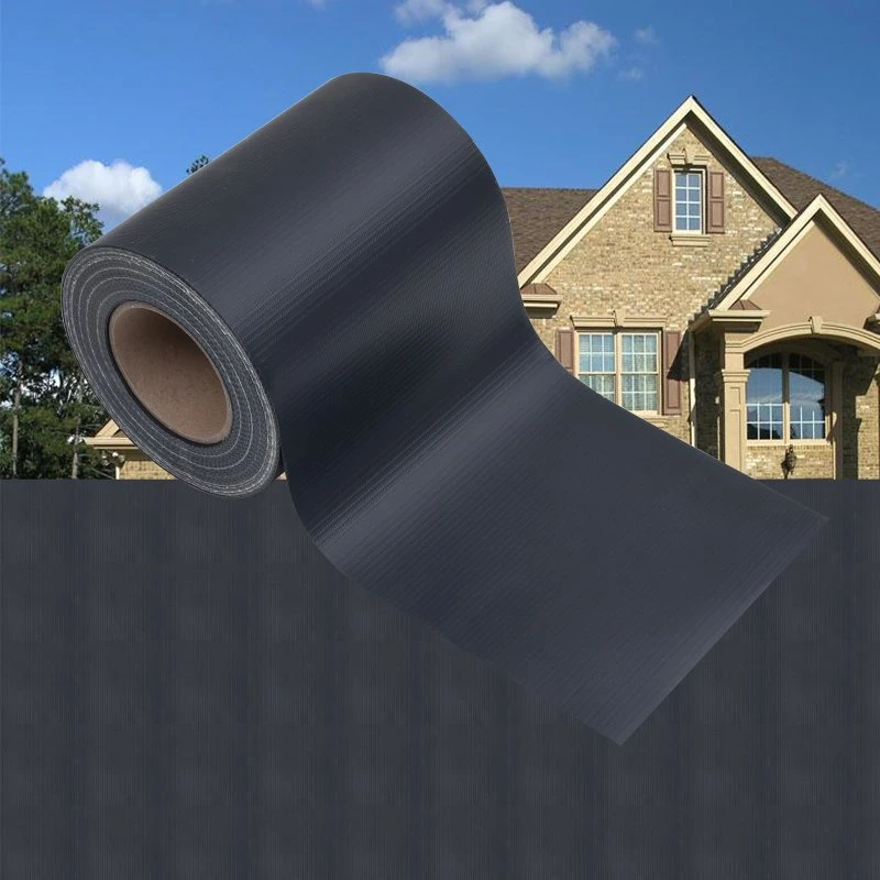 Haveafskærmning 2 stk Mørkegrå PVC 35 x 0,19 m