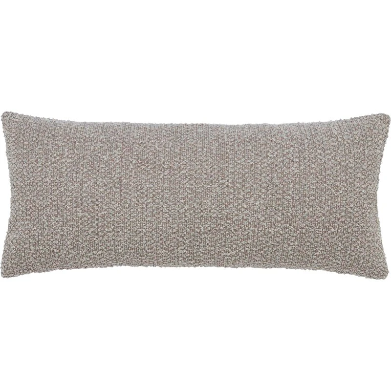 Svanefors Trond pudebetræk bouclé 35x80 cm – beige