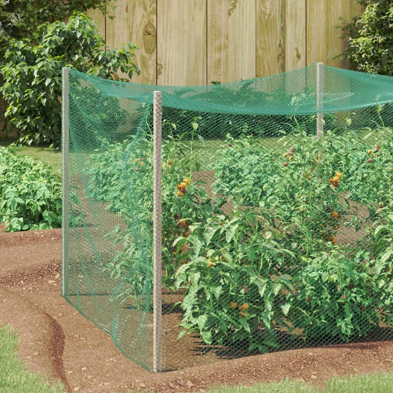 Fuglebeskyttelsesnet Grøn 2 x 10 m HDPE