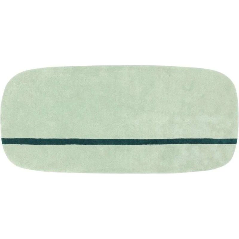 Normann Copenhagen Oona Gulvtæppe 90x200 Mint