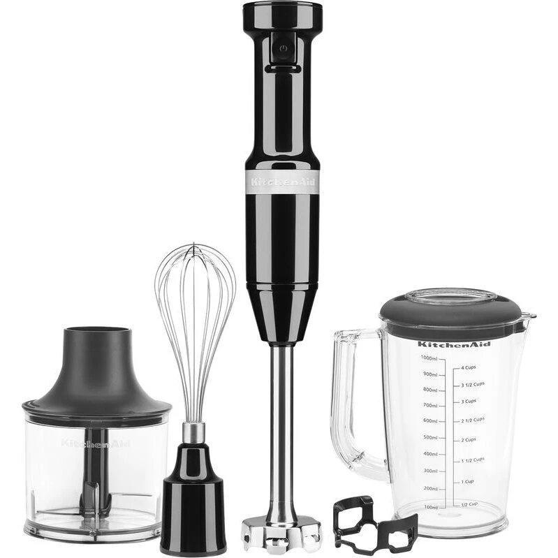KitchenAid Stavblender sæt 180 W, sort