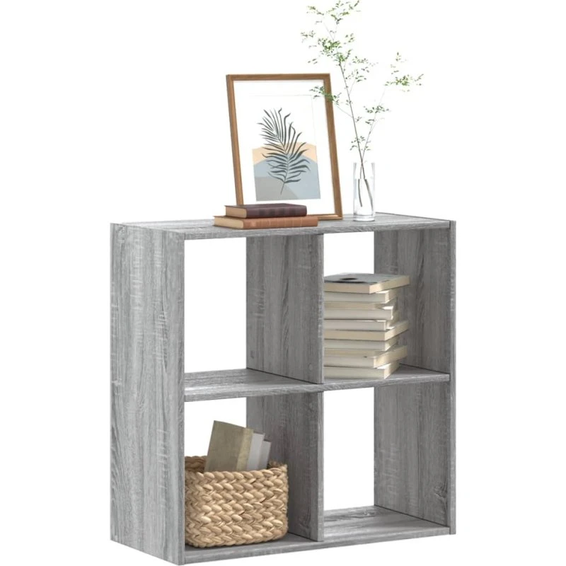 Skab i konstrueret træ 68,5x32x68,5 cm – Sonoma-eg