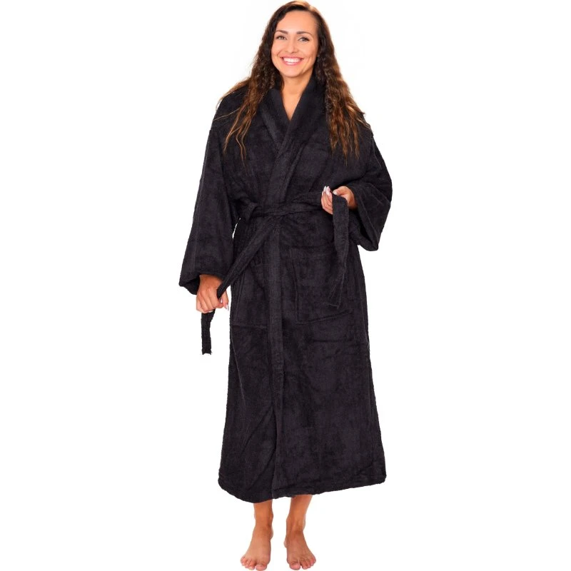 Excellent by Borg Morgenkåbe i bambus S/M – Sort