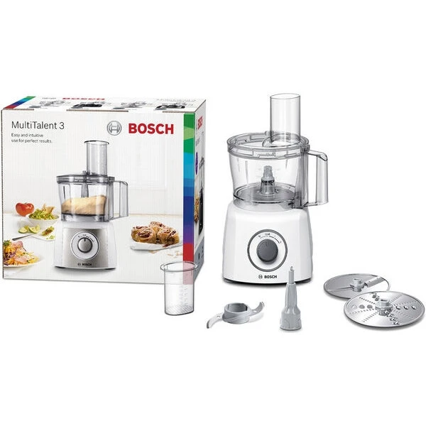 Bosch MCM3110W MultiTalent 3 foodprocessor, hvid