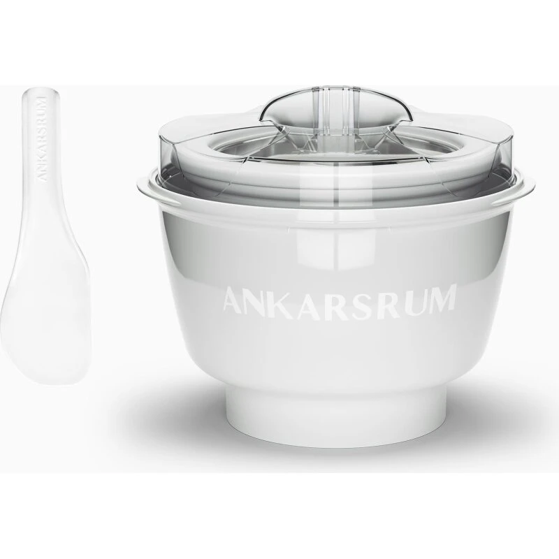 Ankarsrum ismaskine hvid 0,75 L med spartel