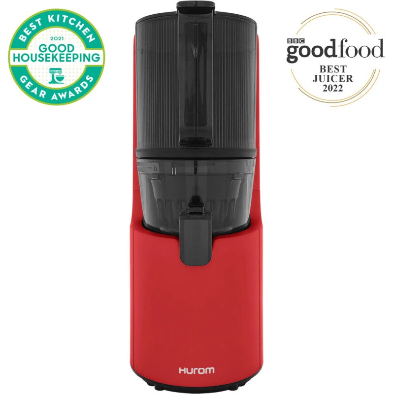 Hurom H200 selvfyldende slowjuicer - rød