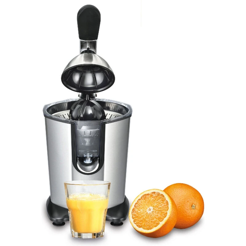 Solis Citrus Juicer (160W) – Sort/rustfrit stål