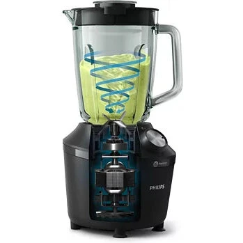 Philips HR2291/41 blender 2 L, 600 W – sort