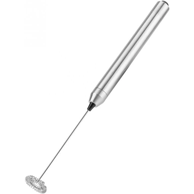 Ashata Mini mælkeskummer i rustfrit stål – batteridrevet