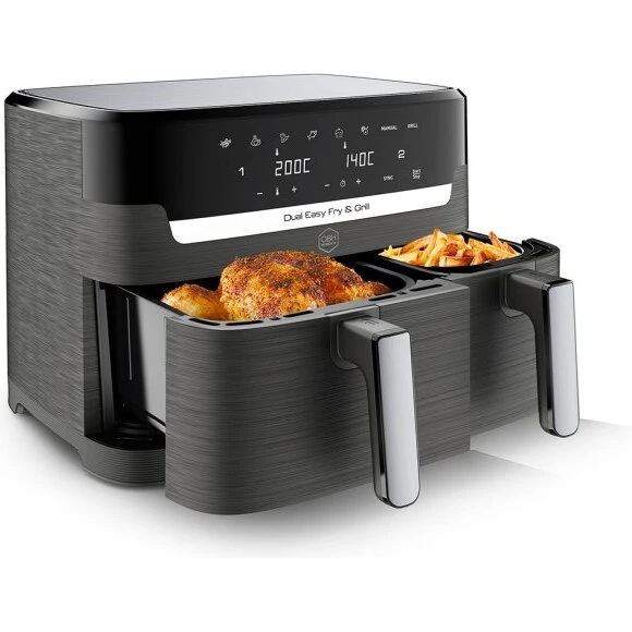 OBH Nordica Dual Easy Fry & Grill 5,2 + 3,1 L