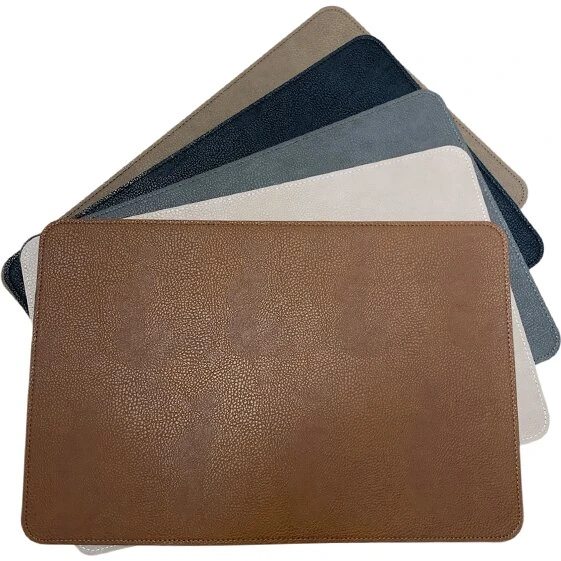 DACORE Vendbar dækkeserviet 30x45 cm - cognac/natur