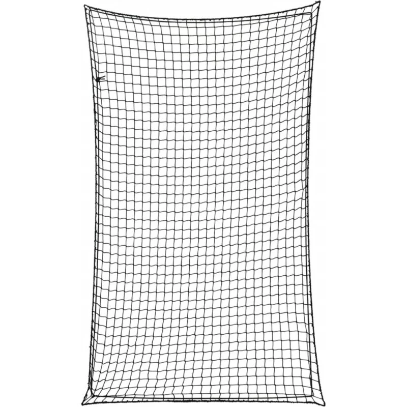 Trailernet 5x3 m med elastiksnor – PP, sort