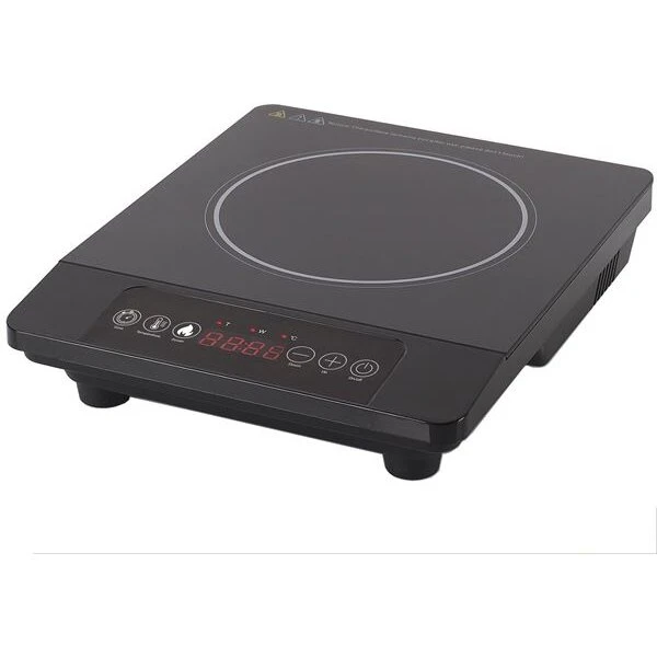 Induktionskogeplade 2000W - LED, Timer, 60–240°C