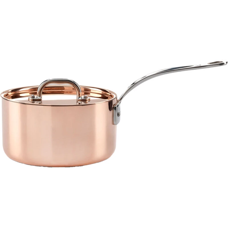 Samuel Groves Kasserolle m. låg 2 L – poleret kobber