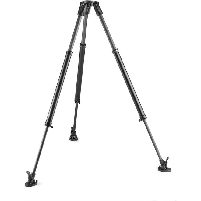 Manfrotto 635 Fast videostativ kulfiber (75 mm)