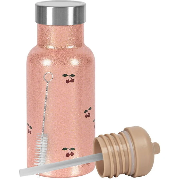 Konges Sløjd Glitter Thermoflaske 350 ml – Cherry