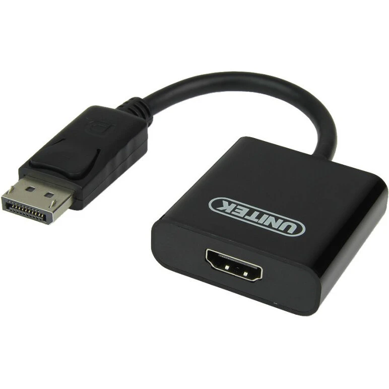 Unitek Y-5118DA DisplayPort han til HDMI hun – Sort