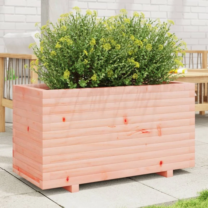 Plantekasse i massivt douglasgran 90x40x49,5 cm
