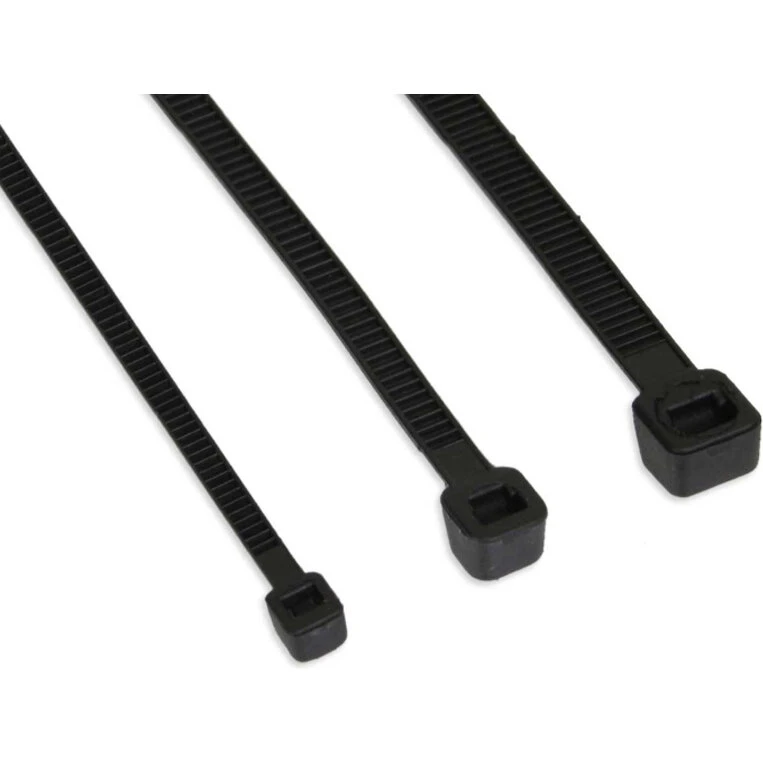 Universal nylon kabelstrips 4,8 x 368 mm sort - 100 stk