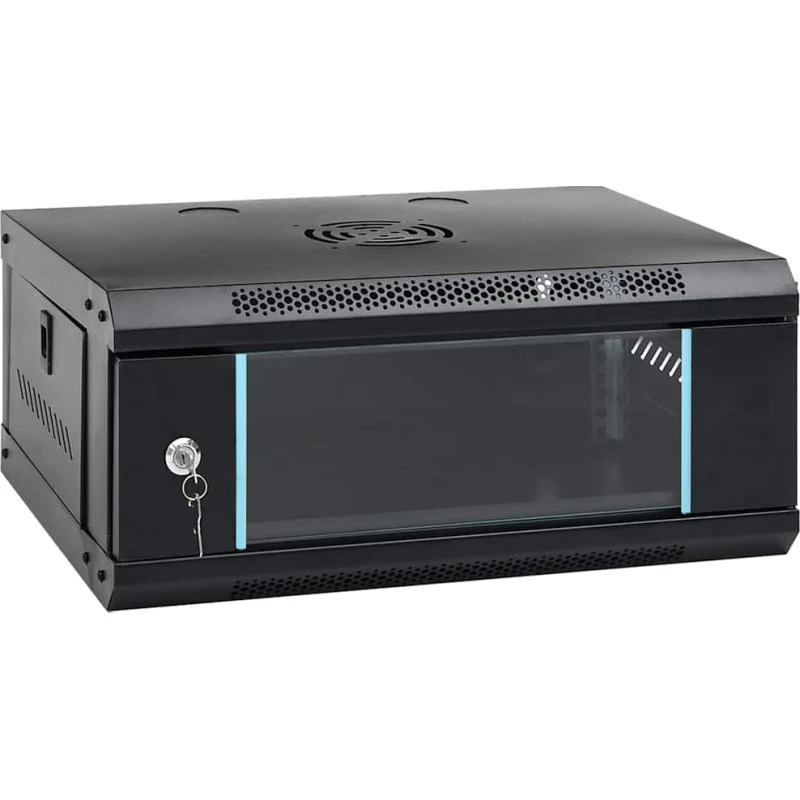 Væghængt netværksskab 4U 19'' 53x40x21 cm IP20