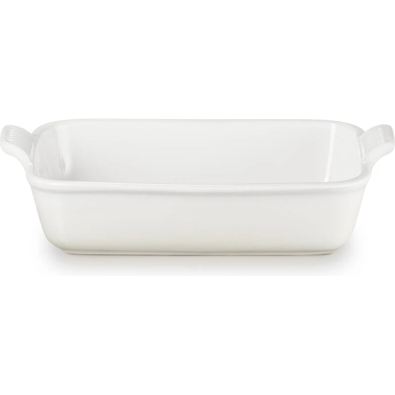 Le Creuset Heritage ovnfast stentøjsfad 32,7x20,3 cm (Meringue)