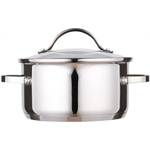 Endurance Gryde m. låg 2,0 L - Rustfrit stål