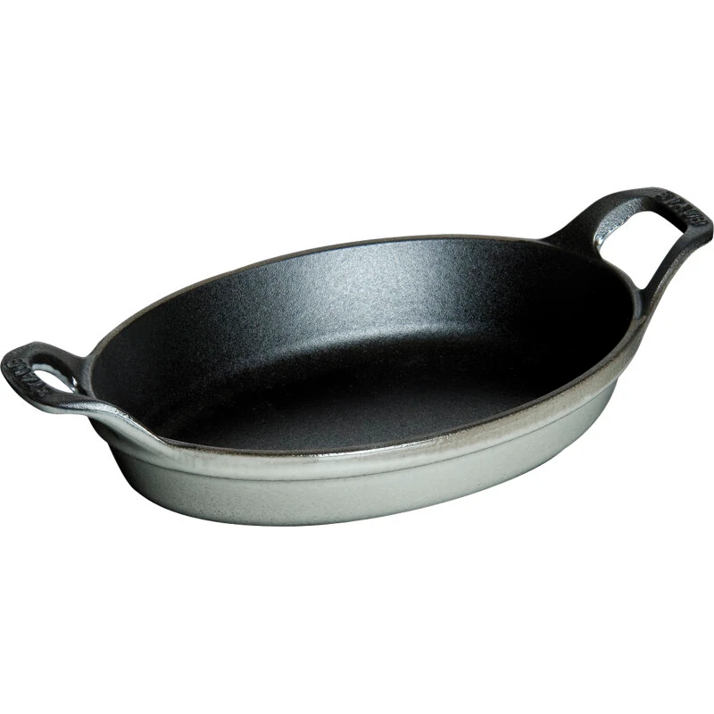 Staub Oval støbejernsgryde/ovnfad 250 ml (15 cm)