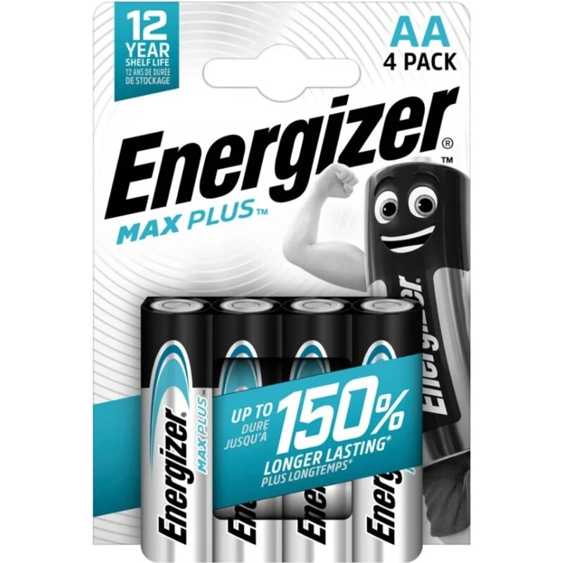 Energizer Max Plus AA/E91 (4 stk.)