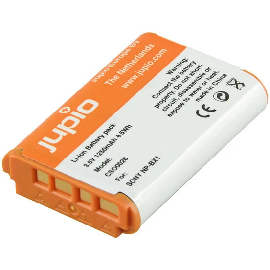 Jupio NP-BX1 1250mAh erstatningsbatteri til Sony