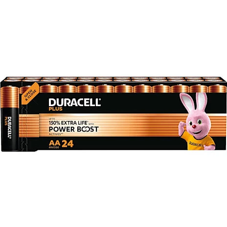 Duracell Plus Boost AA 24-pak