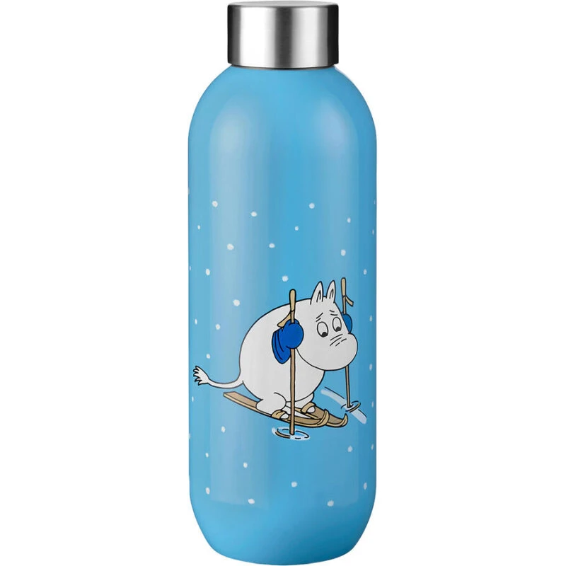 Stelton Keep Cool termoflaske 0,6 L – Moomin Skiing