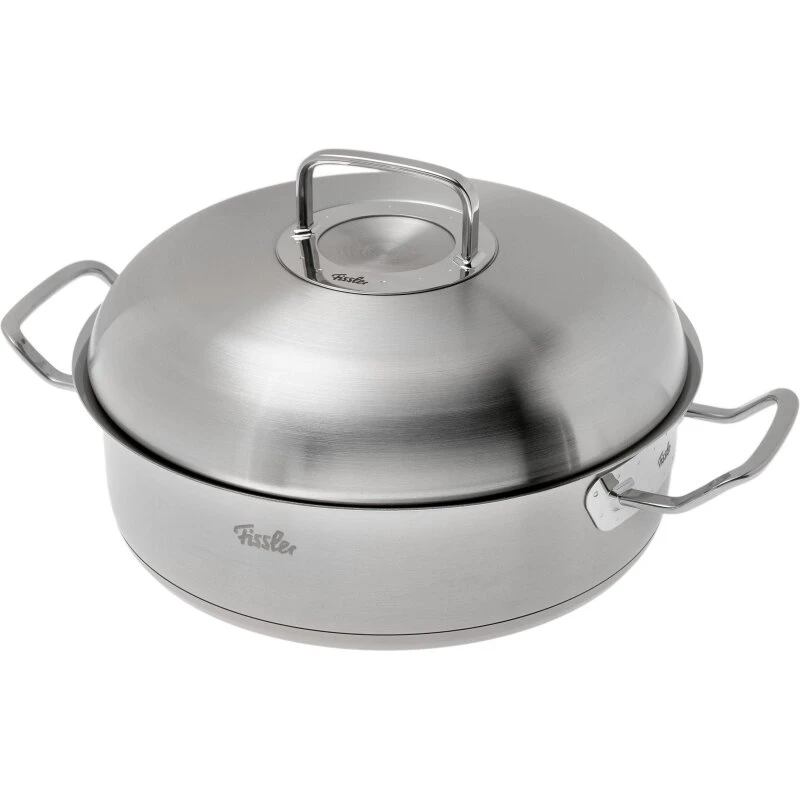 Original-Profi stegegryde i rustfrit stål 28 cm 4,8 L