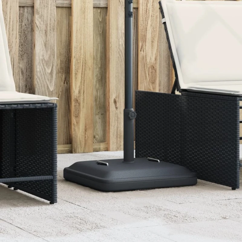 Parasolfod 27 kg rund med håndtag til Ø38/48 mm