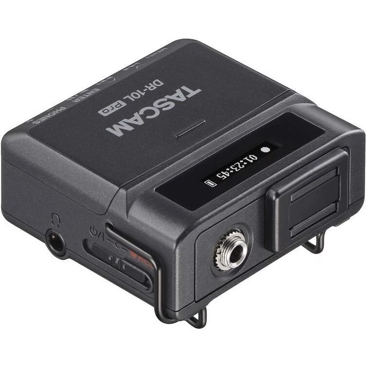 Tascam DR-10L Pro - 32-bit optager med lavalier, sort