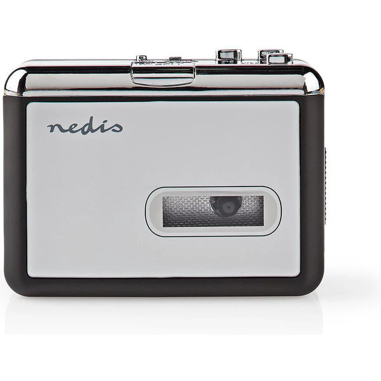 Nedis Kasettekonverter ACGRU100GY – Bærbar kassette til MP3