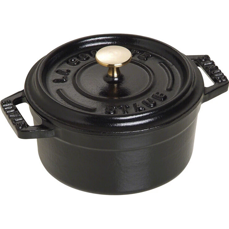 Staub La Cocotte 10 cm, sort