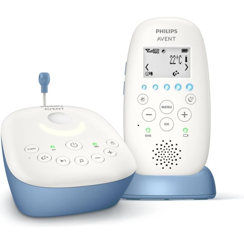Philips Avent SCD735 DECT babyalarm med stjerneprojektor